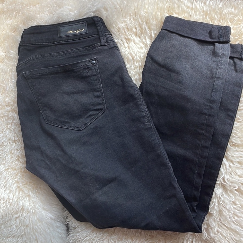 Mavi gold black jeans mid rise skinny fit only worn a few times!